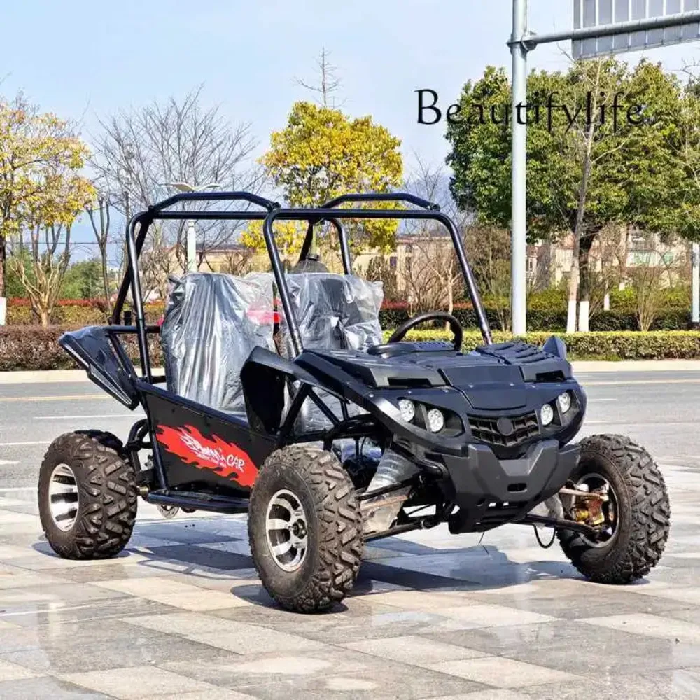 Kart Double Seater  Motorcycle 4x4 Adult  4x4 Electric Vehicle  All Terrain ATV