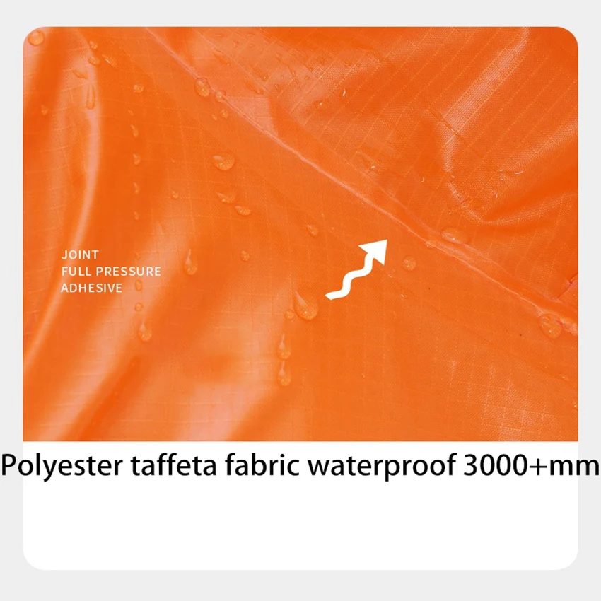 

TRALOW 3 In 1 Waterproof Raincoat Hooded Rain Poncho Multifunction Outdoor Rain Cover for Camping Hike Travel Fishing Men Women