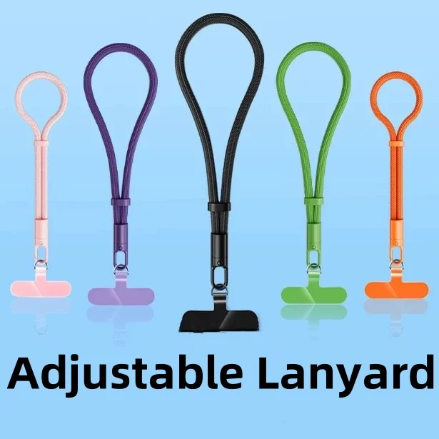 

Adjustable Mobile Phone Strap Lanyard Crossbody Phone Lanyards Neck Rope with Patch for iPhone Cell Phone Hanging Cord Strap