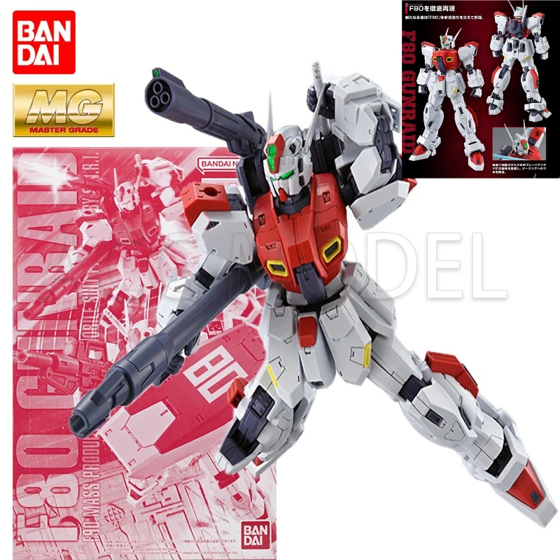 

In Stock BANDAI PB Limited MG 1/100 Gundam F80 GUNRATD Assembly Model Ver. Anime Action Figures Model Collection Toy