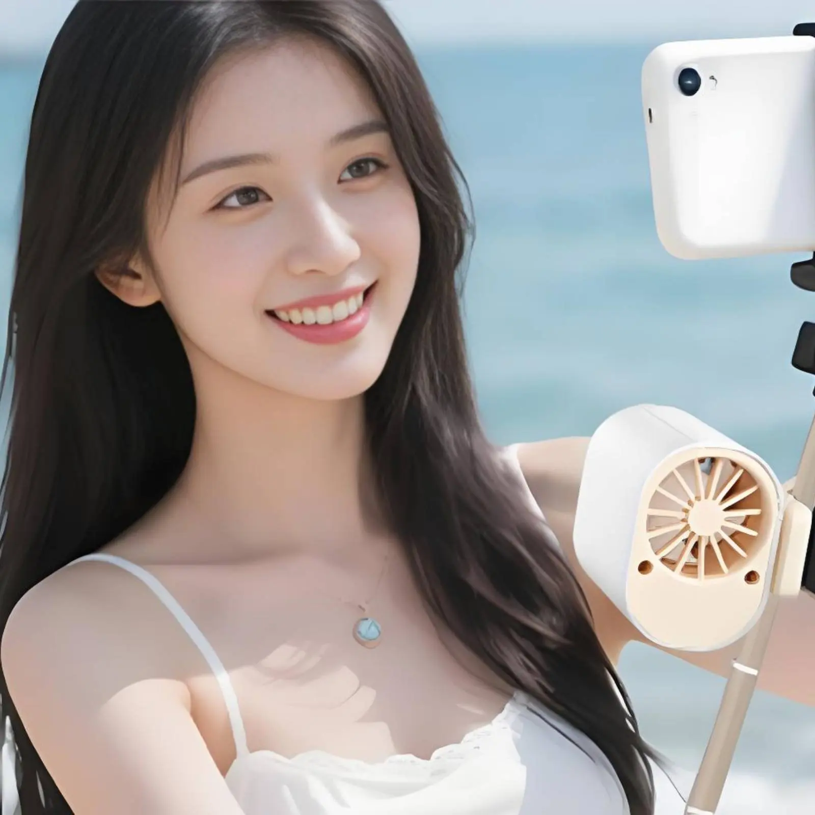 

Umbrella Clip Fan High-Speed Portable Waist Fan Rechargeable 360° Rotation for Outdoor