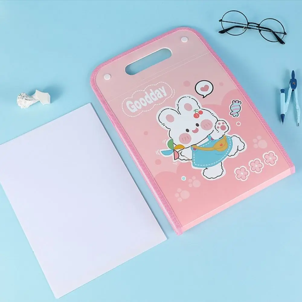 Cartoon 13 Pocket Large Capacity Paper Folder Briefcases Organ Box Document Organiser A4 File Folder Document Bag