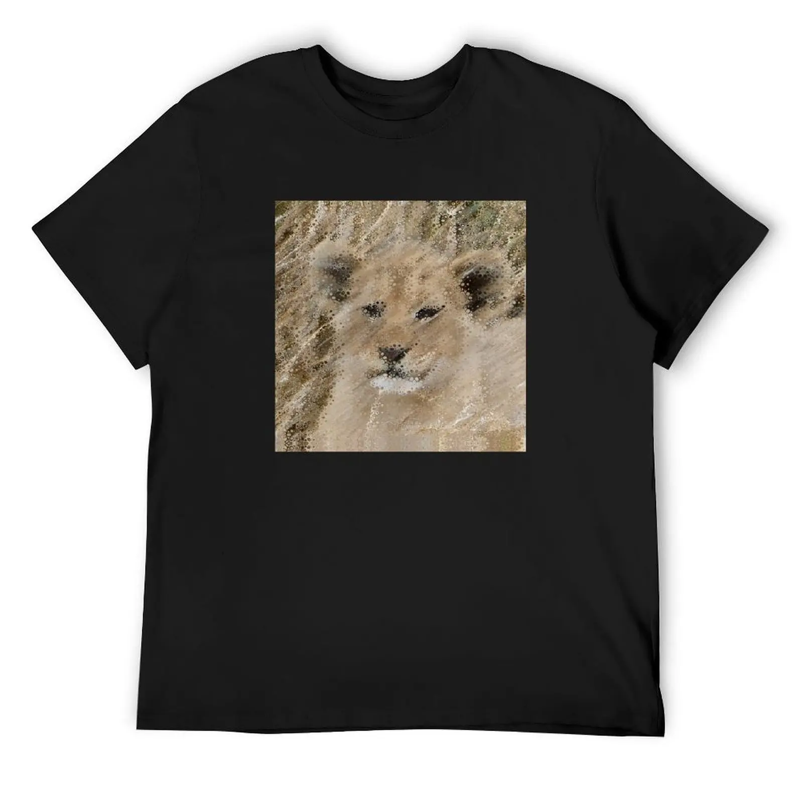 Lion Cub | Essence of Africa T-Shirt cute tops baggy shirts boys animal print black t shirts for men