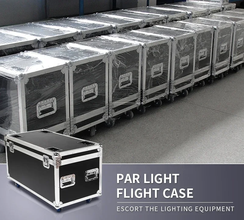 Professional Stage Lighting Equipment, Led Par Light Fly Case, Custom Aluminum Flight Case