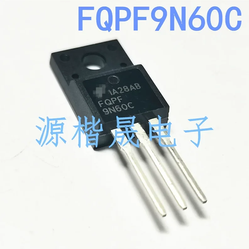 10pcs  100% new Best Quality FQPF9N60C FQPF9N60 9N60C TO-220F MOSFET 9A 600V