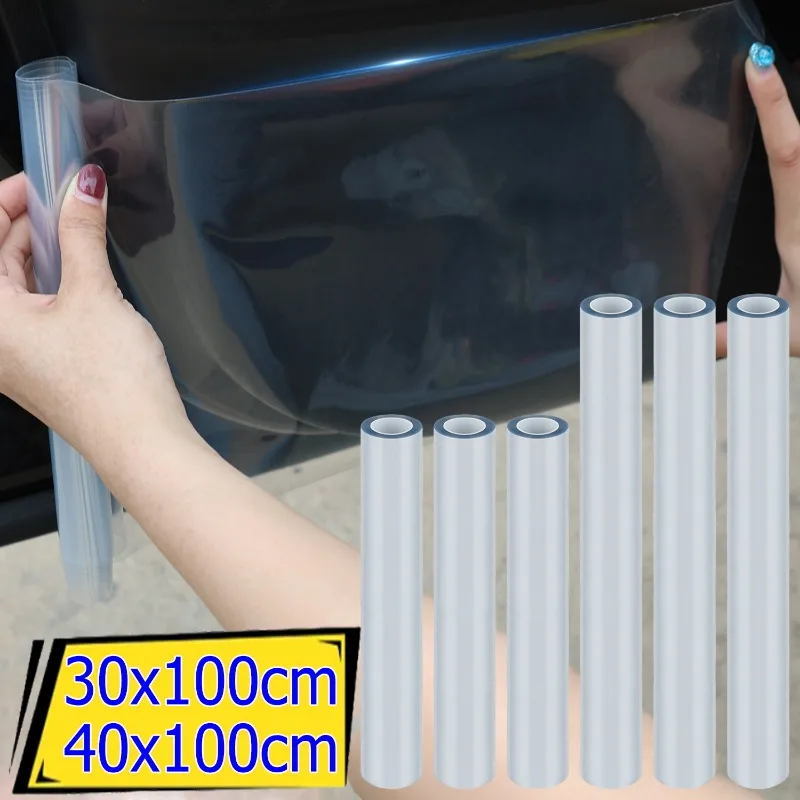 

Car Paint Protective Film Anti-Scratch Glossy Clear Rhinocero Skin Film Waterproof Sticker Protective Decal Exterior Accessories