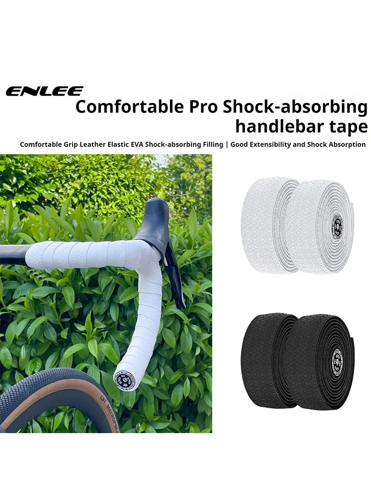 AliExpress enlee ENLEE Road Bike Handlebar Straps Drop Handlebar Straps Non-Slip Dirt-Resistant Breathable And Dirt-Resistant Equipment