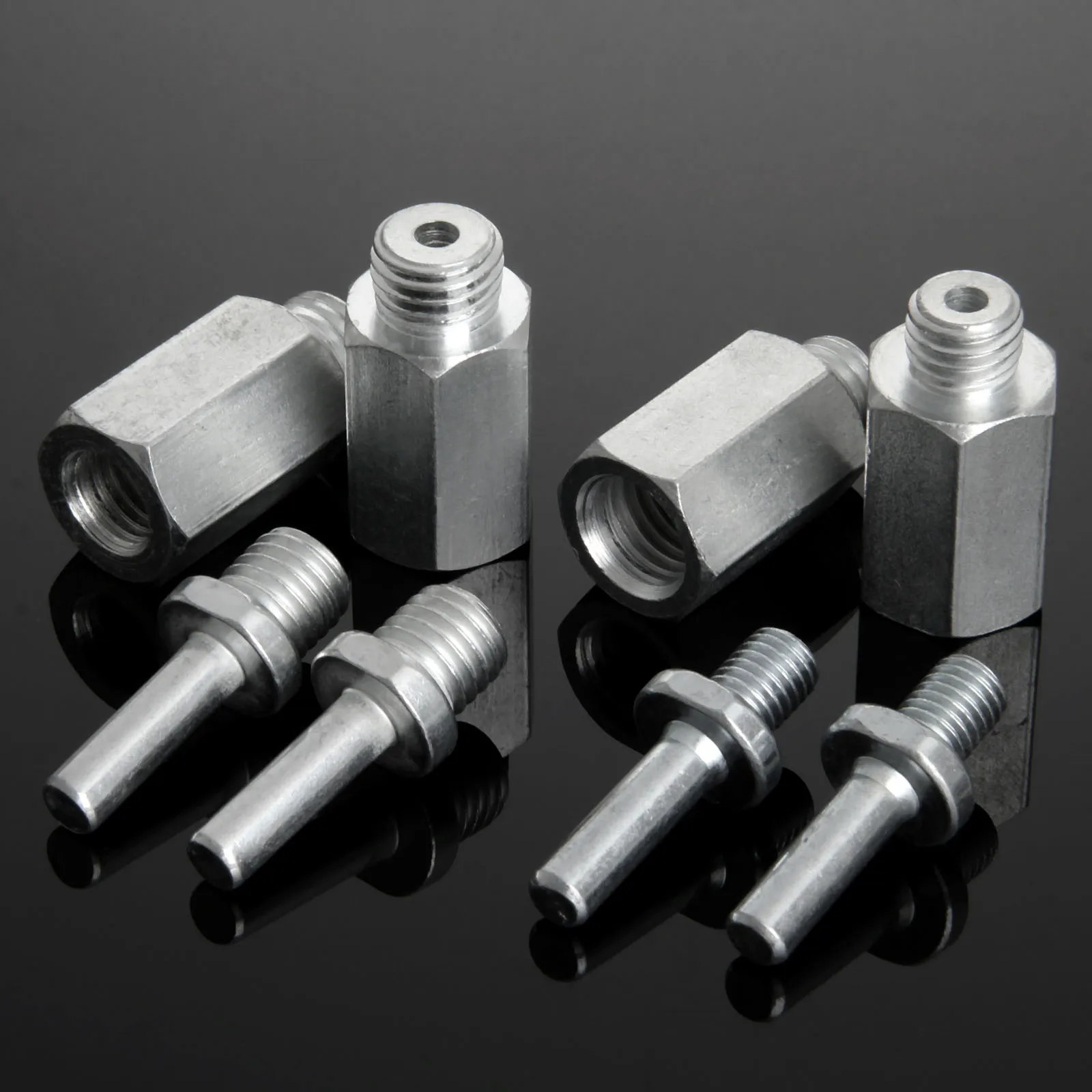 DRELD 1Pc Drill Aapter Thread For Polishing Pad & Hook Loop Backer Plate Backing Pad & Polisher M10/M14/M16 5/8" Thread