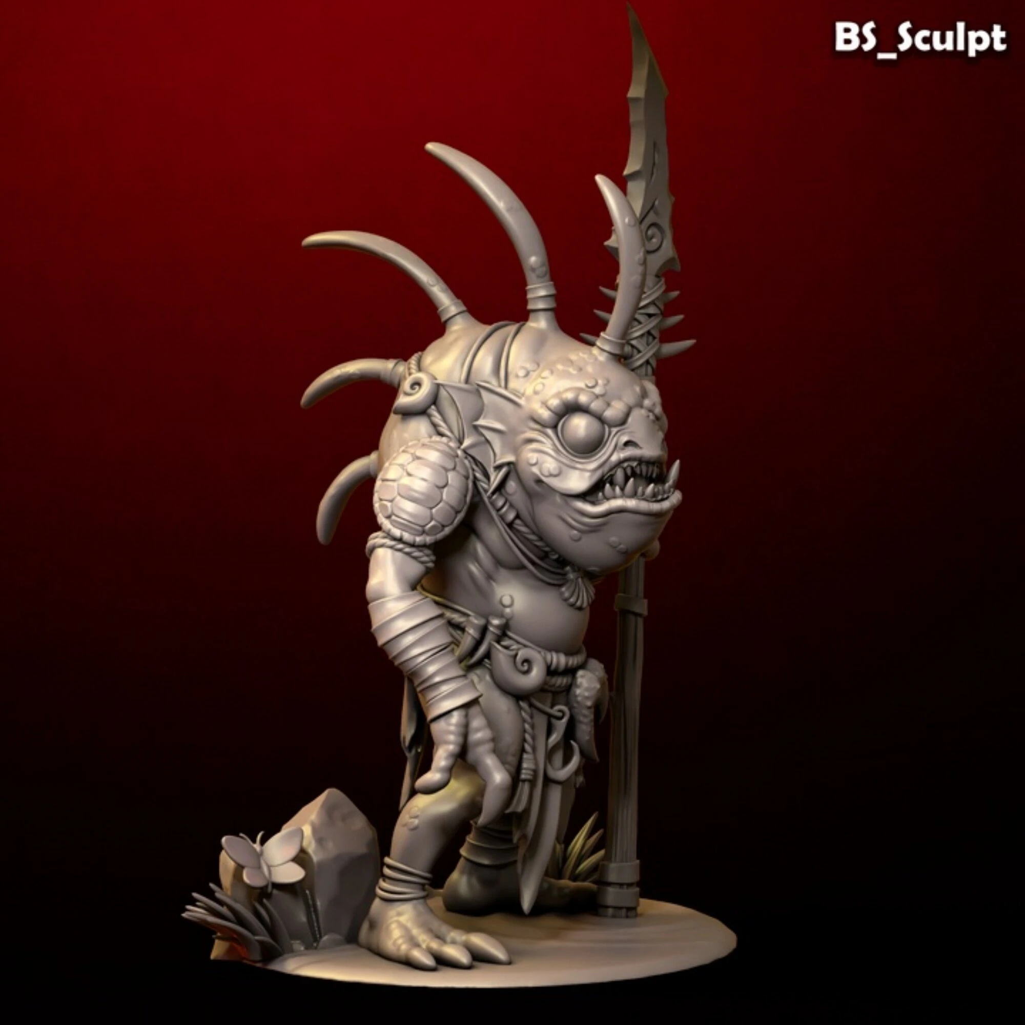 GK B5-12 flesh color resin Uncolored and unassembled mold figure model ornament