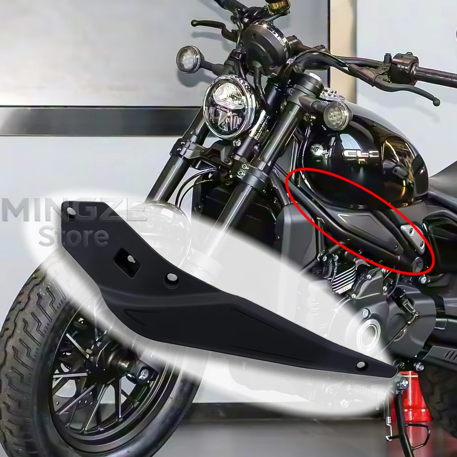 

For CFMOTO 450CLC Motorcycle fuel tank guard shell guide cover front side panel cover CF 450CLC