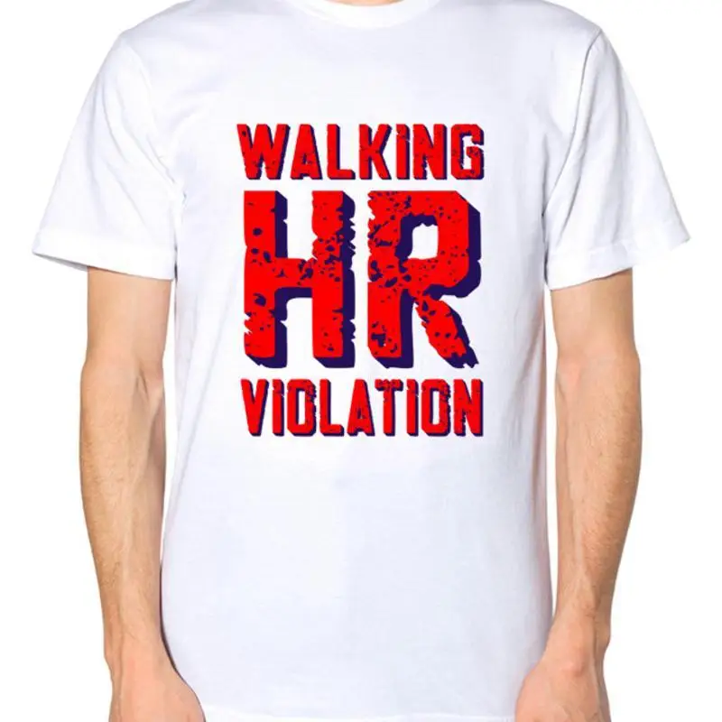 Walking HR Violation T Shirt