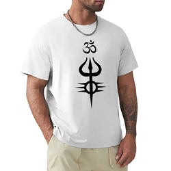 Shiva Symbol T-shirt oversized blanks heavyweight t shirts for men