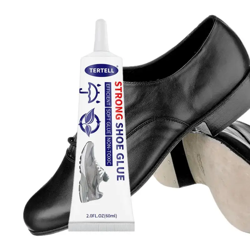 60ml Strong Shoe-Repairing Adhesive Waterproof Shoemaker Shoe Repair Leather Shoes Repair Glue Professional Grade Boot Glue