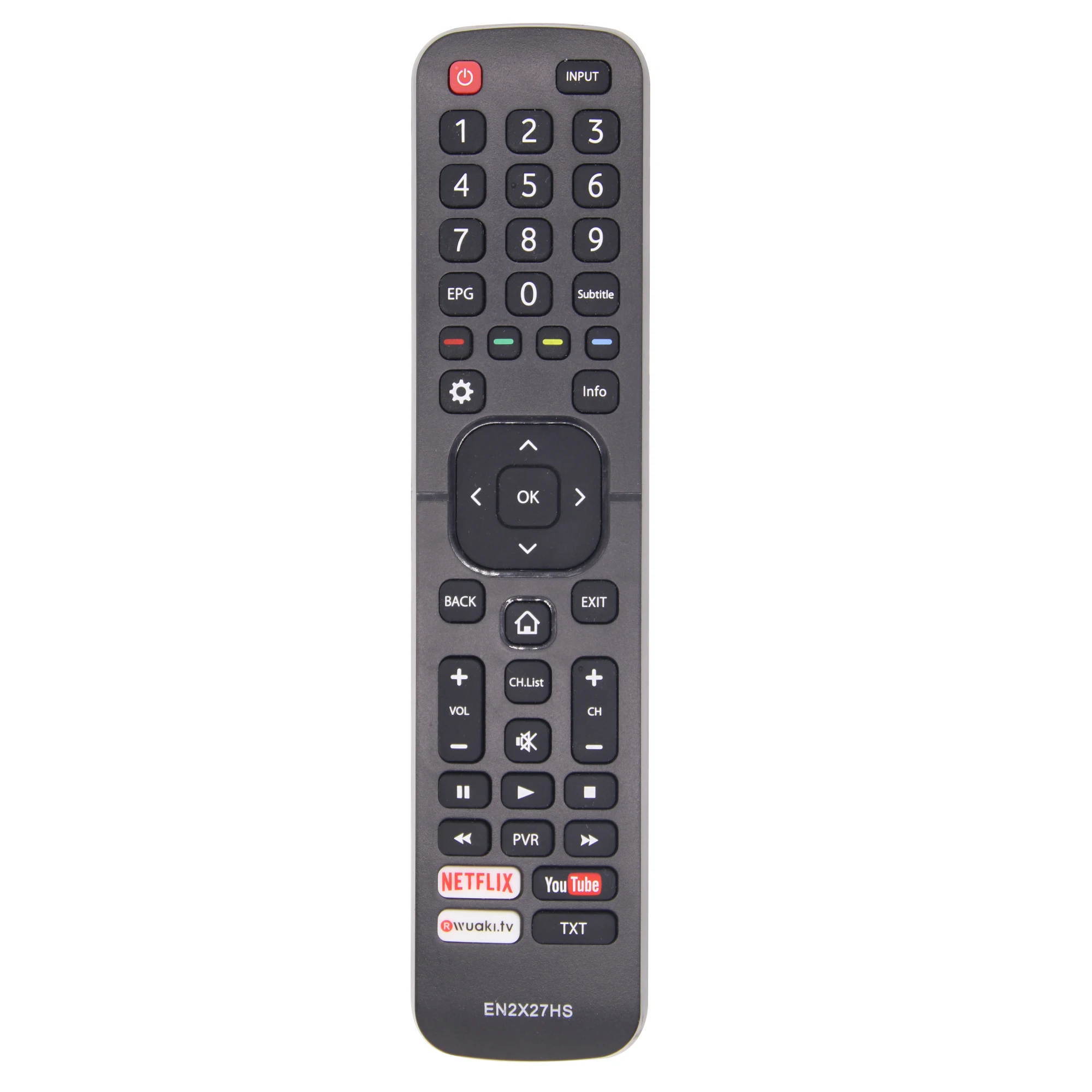 Universal Hisense Replacement Remote Control EN2X27HS with Netflix Youtube for Hisense Smart LED HDTV H55M3310 H55M3300 H75M7900