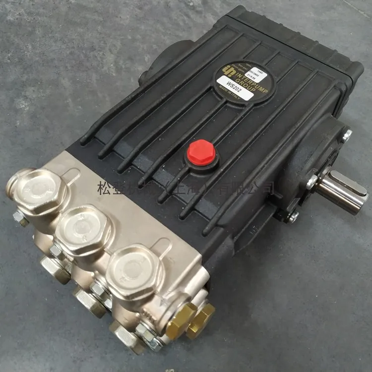 

Italy INTERPUMP Imported WS202 High-Pressure Plunger Pump for Road Cleaning, Humidification, and Pipe Dredging