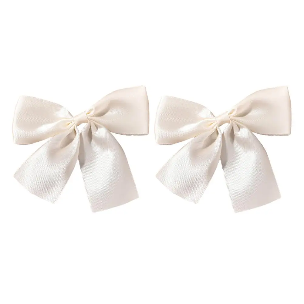 

2Pcs Wedding Hairpin Clip for Girls Bridal Shower Bowknot Decorative Hair Bow Barrette Bowknot Clip Thick Thin Hair