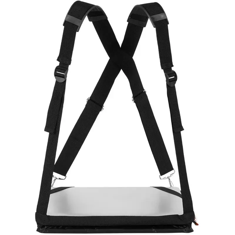 M52K-Laptop Harness Wearable Desk Stand With Anti-Slip Upgrade, Black Safety Strap For E-Readers Notebook Notepad, 1PC