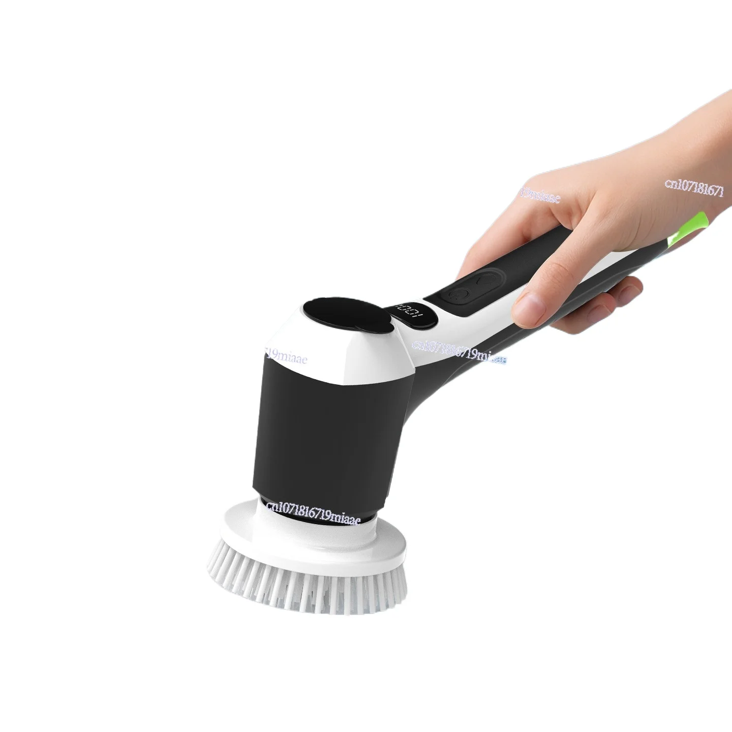 

7.4V 100W High Power Dual Battery 2600mAh Electric Cleaning Brush IPX8 Waterproof Long Battery Life