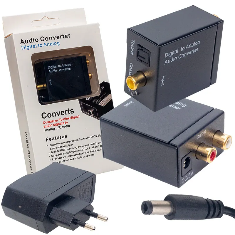 POWERMASTER PM-32145 OPTICAL TO RCA CONVERTER ADAPTERS