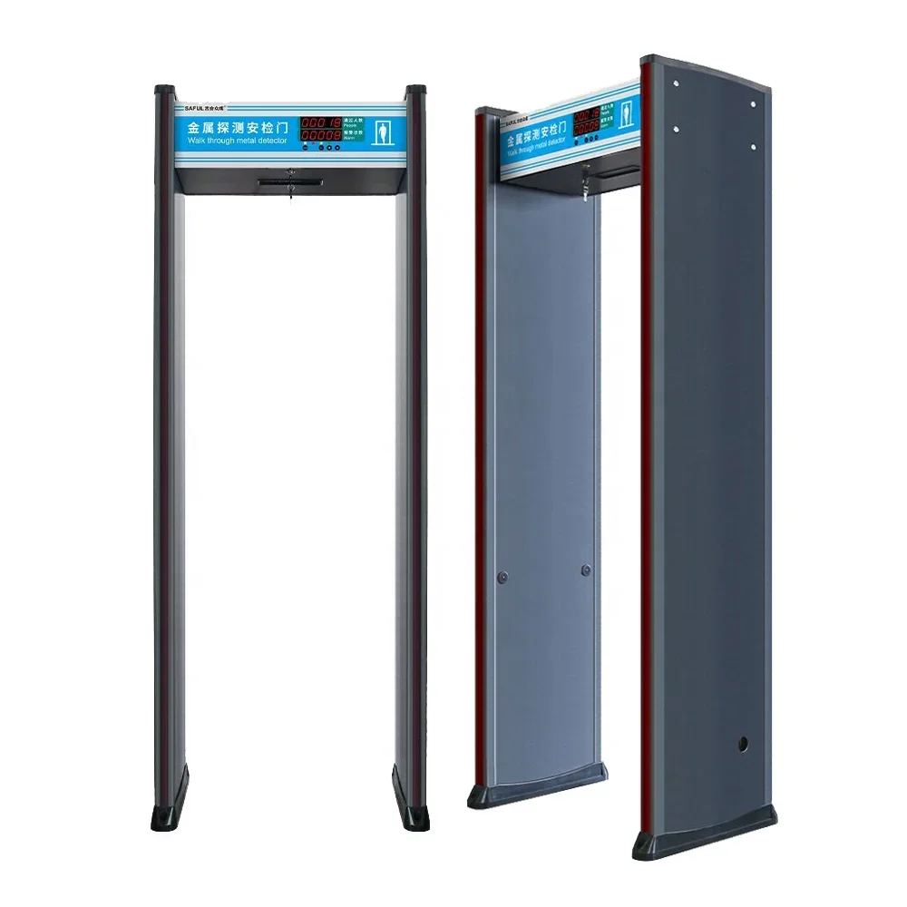 

Multi-Zone Metal Detection Door Frame Walk Through archway Metal Detector Gate