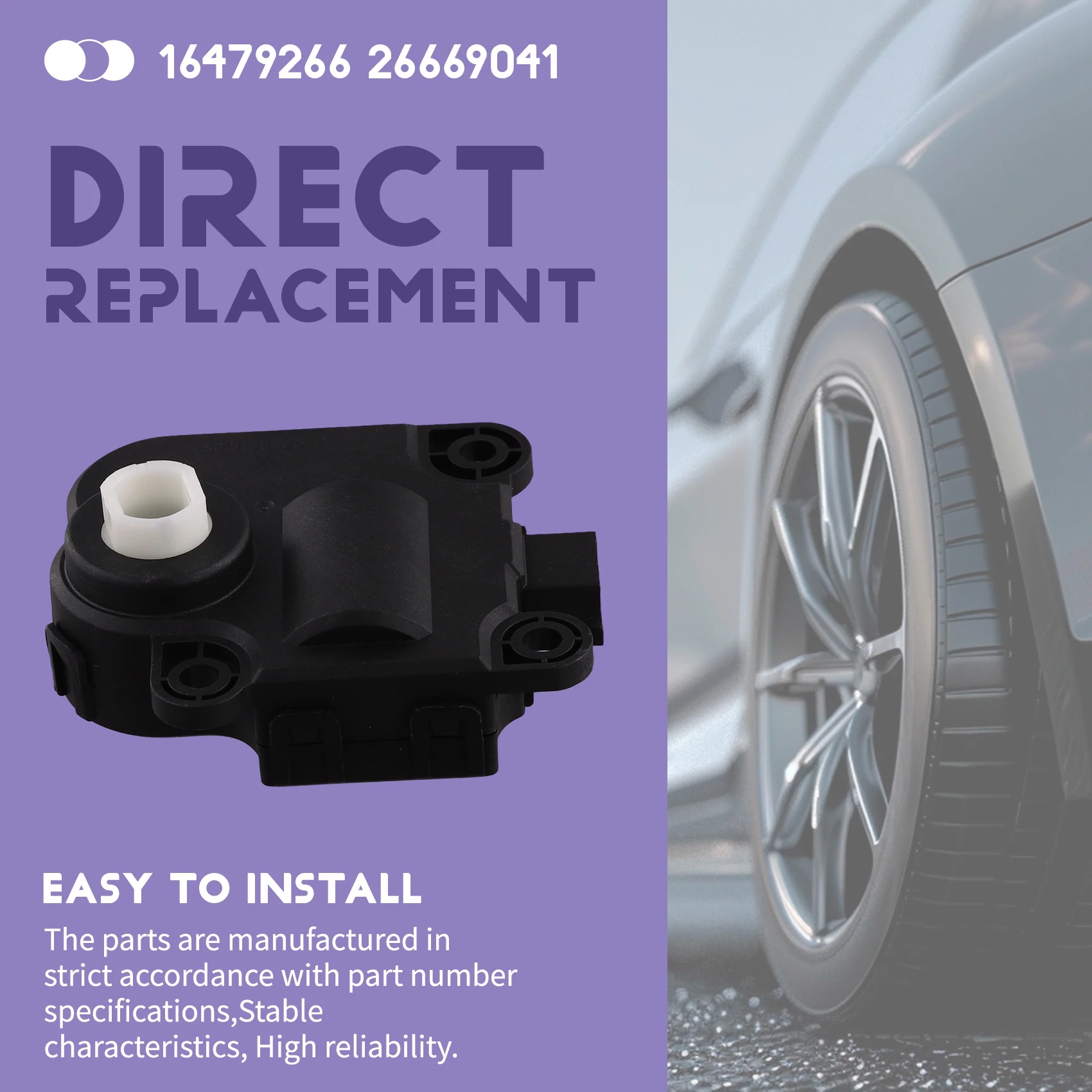 

For Buick Excelle Cruze Air Intake Valve Actuator Throttle Motor Part Numbers 16479266 26669041