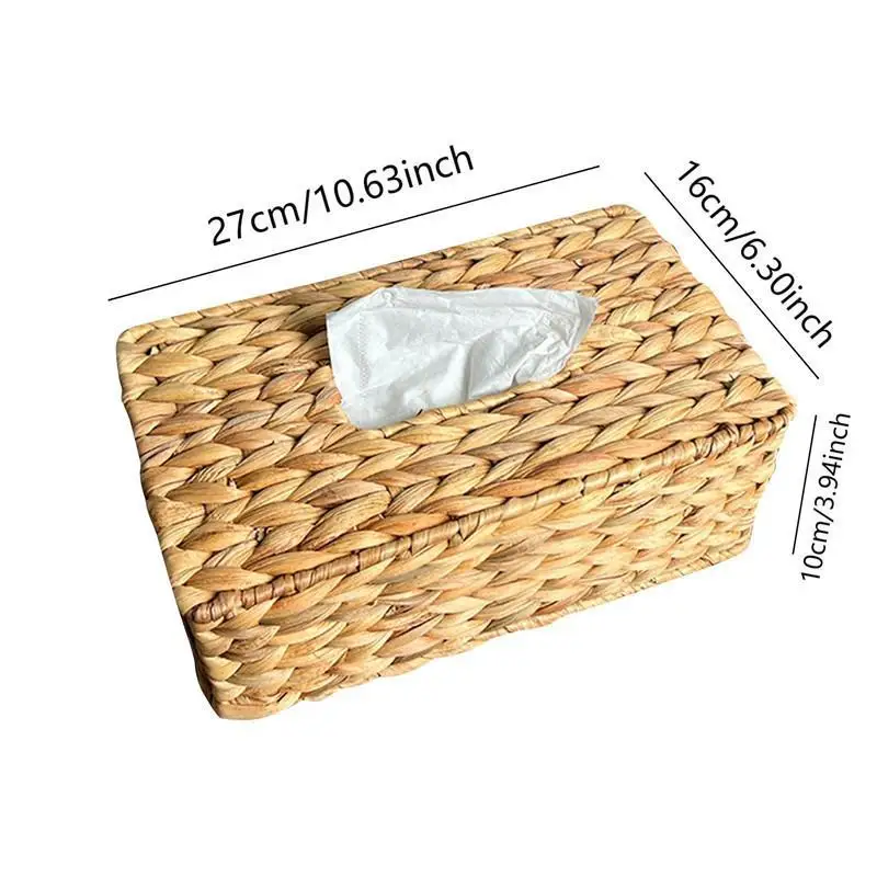 Tissue Box Napkin Holder Case Paper Box Container Cover Hotel Storage Box Home Table Decoration