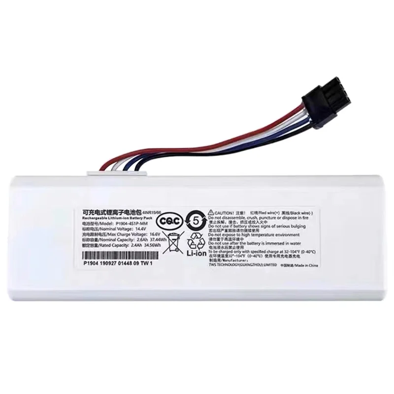 Hot sale 14.4 V 5600MAh Battery for 1C STYTJ01ZHM Robot Vacuum Mop Cleaner Accessories Parts Replacement Battery