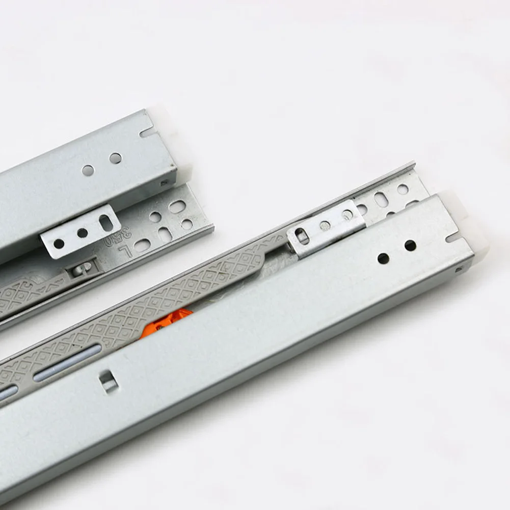 Drawer Slides Floor Mounting Underfloor Guides Display Cabinet Slide Rail Furniture Slide Steel Keyboard Cupboard Cabinet Runner