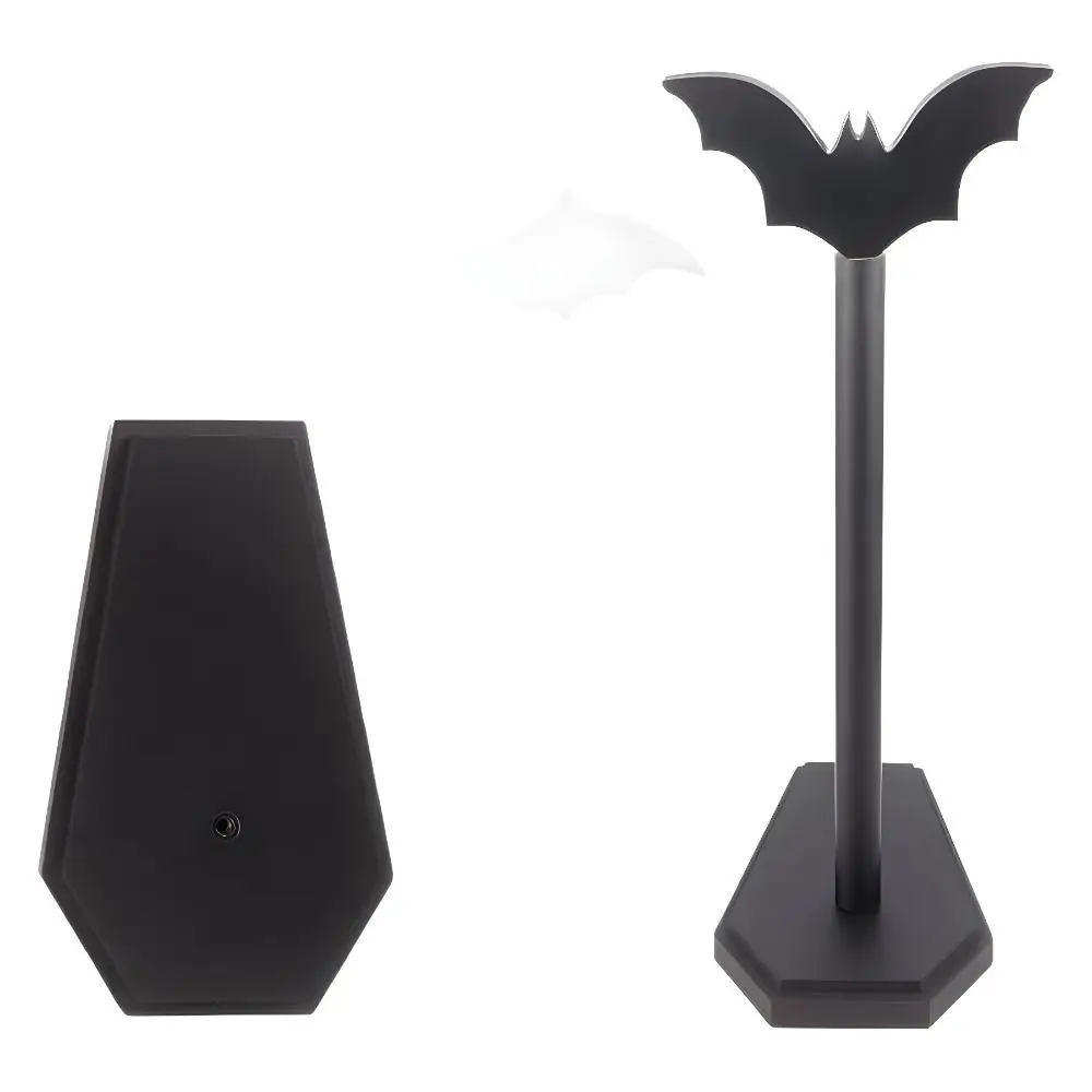Halloween Bat Paper Towel Holder Handmade Detachable Topper Vertical Tissue Holder Witchy Gifts Non Perforated
