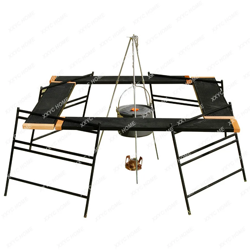 

Outdoor Camping Multi-Person Barbecue Grill Family Day out Barbecue Grill Portable Barbecue Grill Dining Table