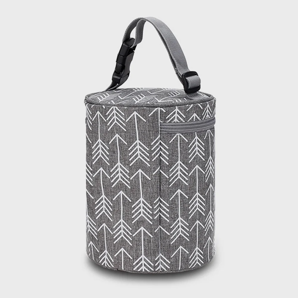 

Travel Baby Food Bottle Bag Insulated Cooler for Milk Storage Nursing Portable Bottle Holder Temperature Locking Function