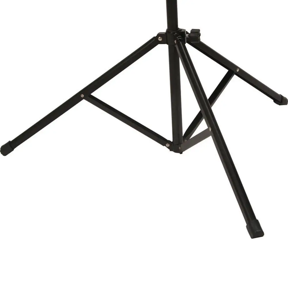 

Compact Music Stand Fully Adjustable Height Multi Angle Non Slip Rubber Feet Folded Portable Metal Song Sheet Tripod Accessories