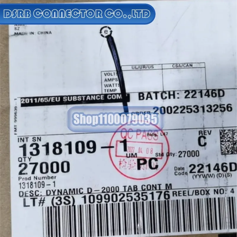 

100pcs/lot MG610320-5 1318109-1 1-968851-1 33012-3022 929937-1 1-1670123-5 1241374-1 connector new original