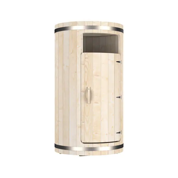 Sauna New cheaper cedar traditional outdoor sauna 4 people steam room with bucket sauna belt