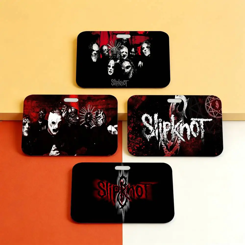 

Прозрачный пластиковый держатель для карт Band S-Slipknot Iowa с ремешком для удостоверения личности сотрудника, для работы и бизнеса