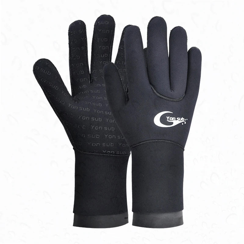 

3mm Thickened Diving Gloves for Adults Cold Resistance Enhanced Grip Dive Safely & Stay Warm in Winter Waters