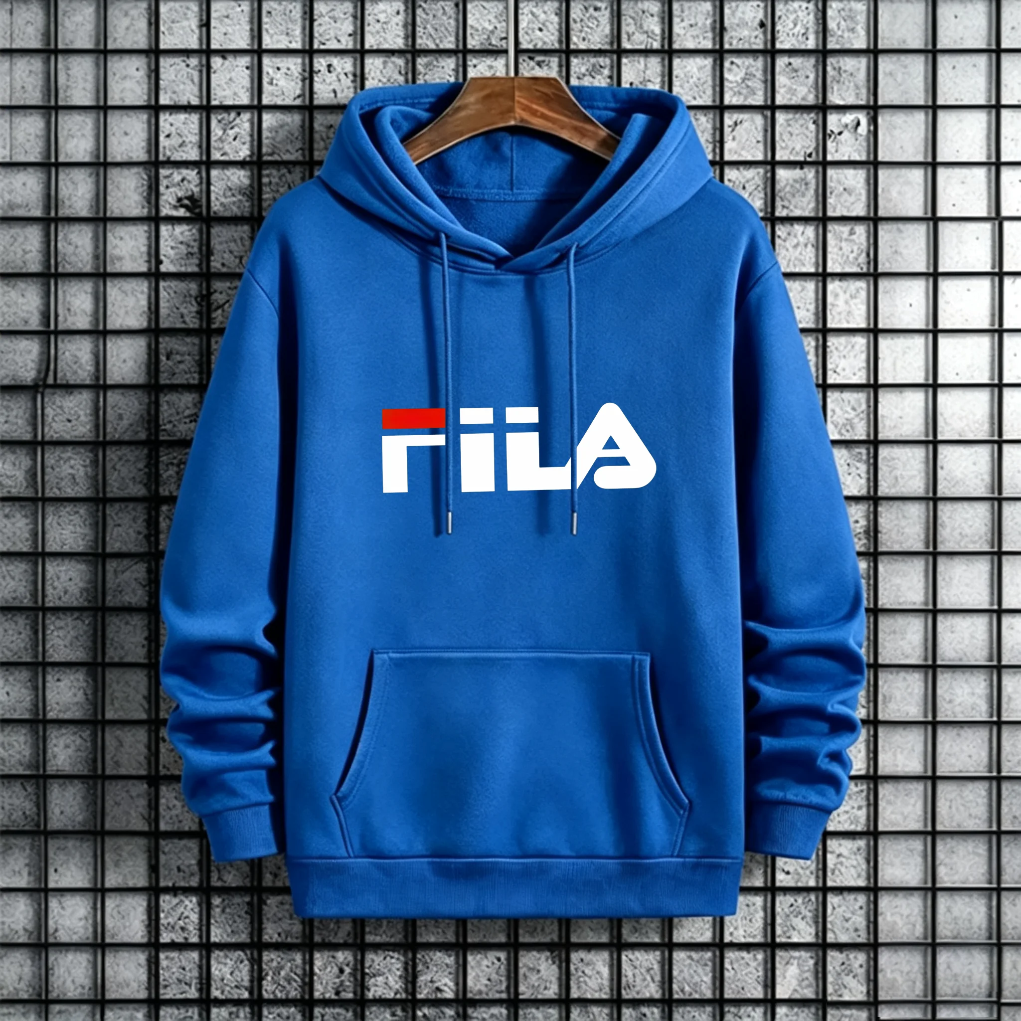 Herren-Hoodie Herbst Winter Hochwertiger Warmer Pullover Männlicher Alltags-Casual-Mode-Pullover Outdoor Fitness Sportlicher Kapuzenpullover – Detail 2
