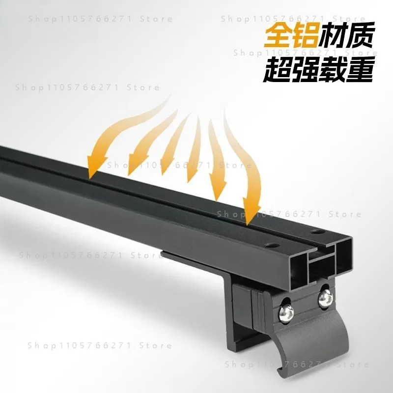 All-aluminum Roof Rack Crossbar Simple Model Multi-purpose Modified Platform Fixture Fixing Claw