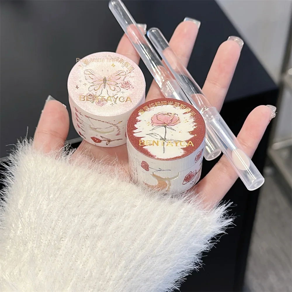 Waterproof Lip Mud Clay Matte Lipstick Blush Makeup Long-lasting Non-stick Cup Red Lip Tint Pigment Mousse Lipstick Cosmetics