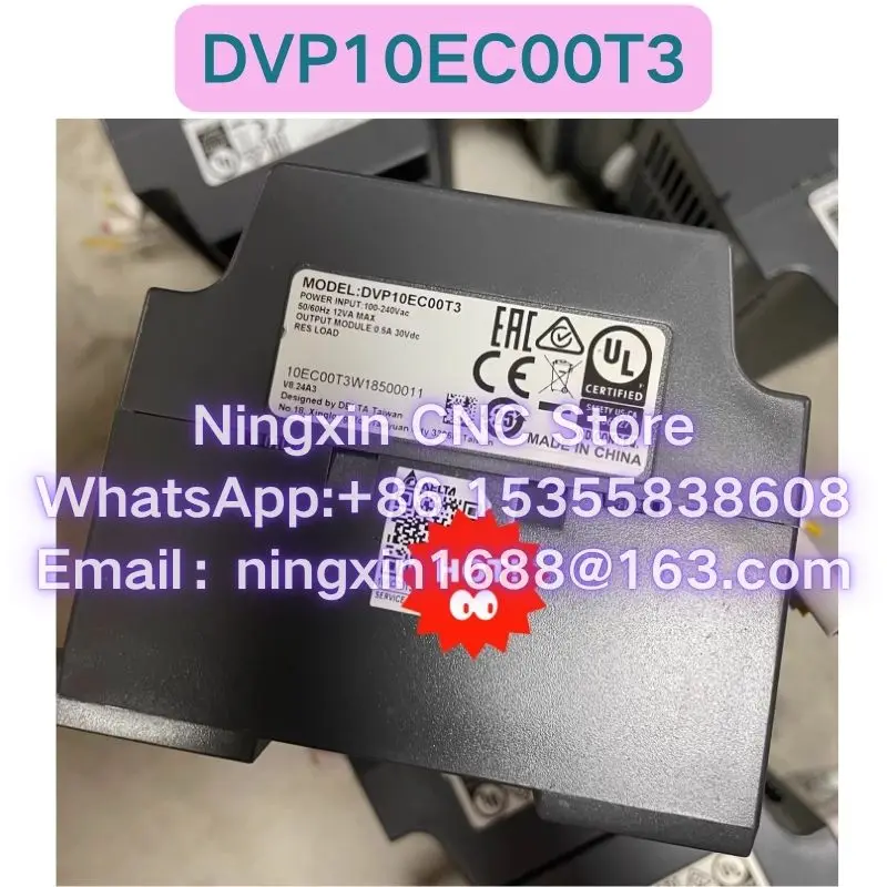 Second-hand DVP10EC00T3 PLC Tested OK Fast delivery