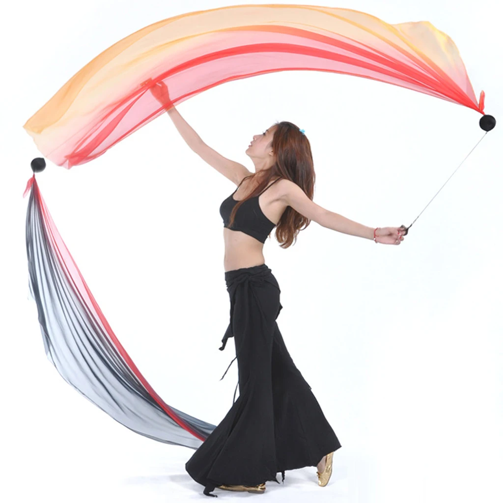 InjVeil Poi Helpers Thrown Ikwith Ajustable Ball, Belly Dance, Gym Art, Modern, Degradation, Accessoire, 4 Pcs