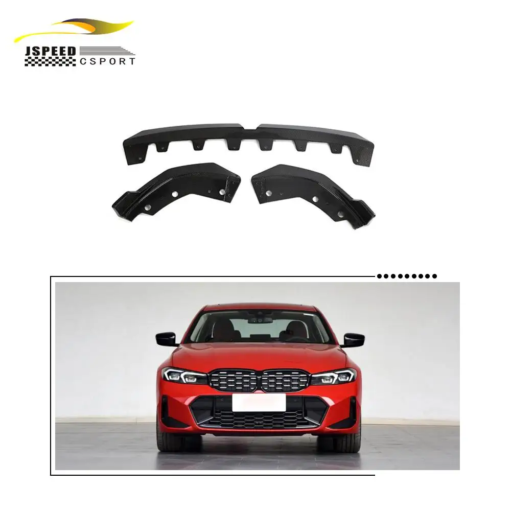 

Suitable for BMW 3 Series G20 2022-2023 Carbon front bumper lip separator