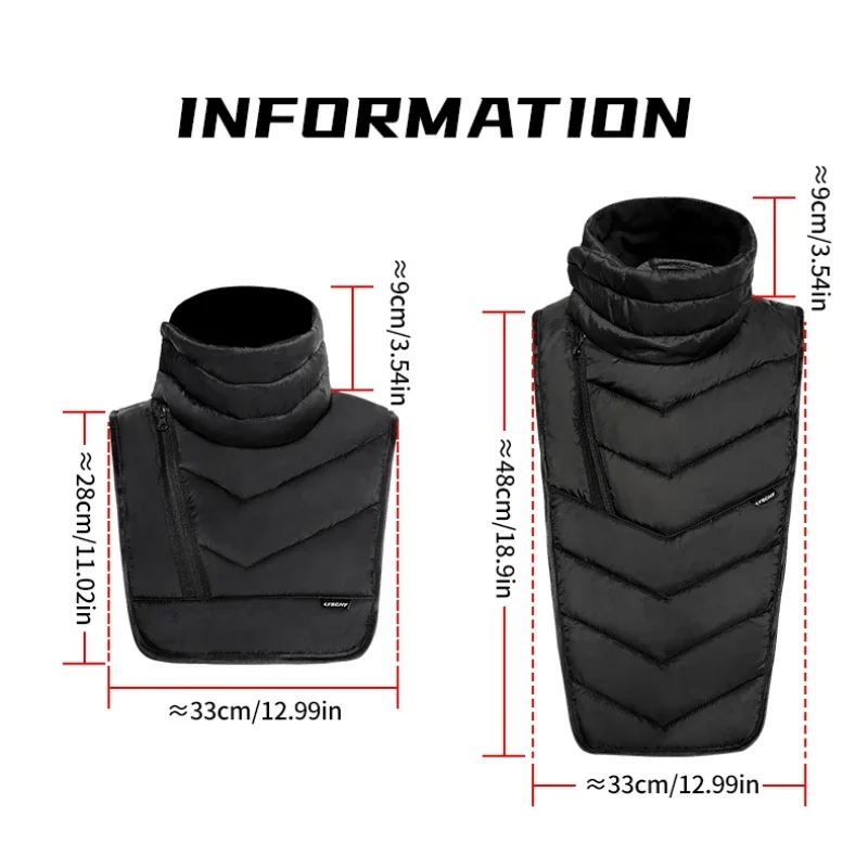 

LYSCHY Winter Warm Windproof Neck Gaiter for Motorcycle Riding, Thermal Fleece Neck Scarf Winter Neck Warmer for Men Women