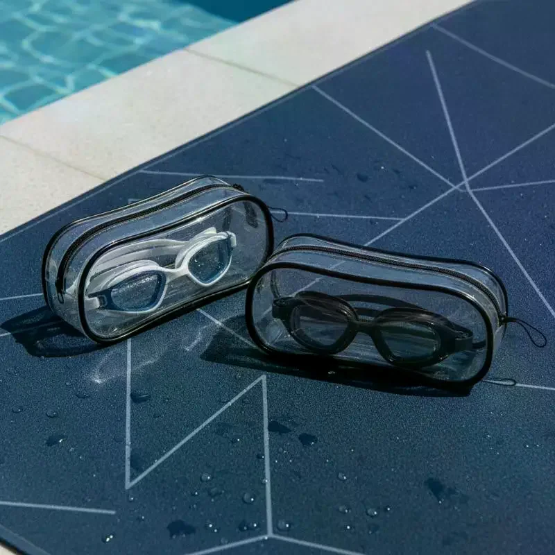 Anti Fog Swimming Goggles Storage Bag Waterproof Eye Wear Accessories Reading Eyewear Case Protective Cover Swimming Equipment