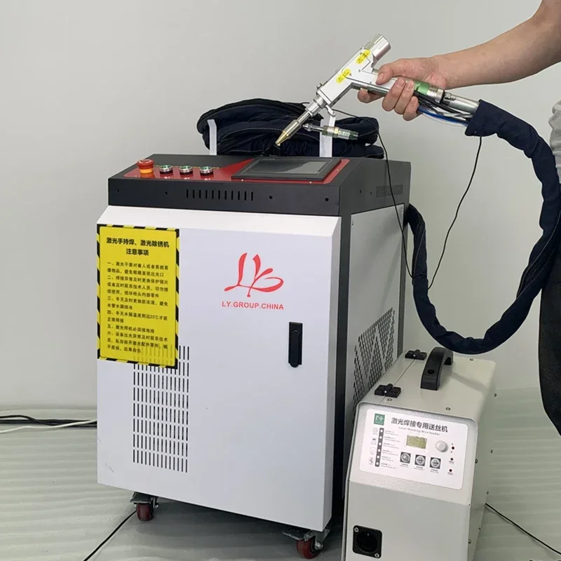 Handheld Laser Cutting Machine 5In1 Welding Cutting Cleaning Rust Removal BWT 3KW 2KW 1KW Welder for Metal Steel Battery Cutter