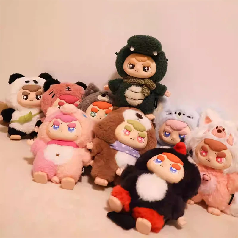 ماتاتا يكون شقي كلية سلسلة صندوق أعمى لطيف الحيوان أنيمي دمية مفاجأة حقيبة Kawaii الفينيل أفخم دمية حقيبة غامضة قلادة اللعب