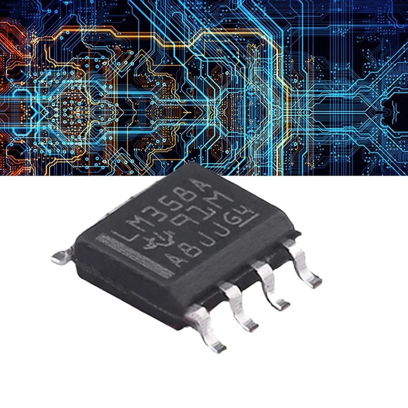 20PCS LM358A LM358ADR Chip LM358A SOP-8 Chip Dual-Channel Operational Amplifier Chip