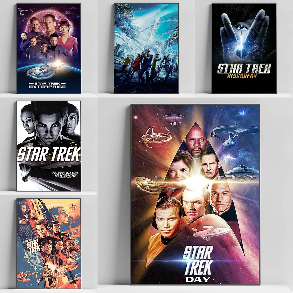 

S-Star T-Trek Movie Poster Posters for Wall Decororation Room Decor Painting on Canvas Decoration Art Home Decorative Paintings