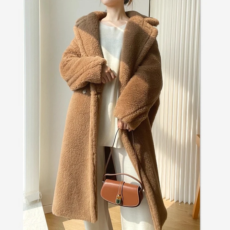 

Long Thick Over-the-knee Loose Women's Coat in 2025 Winter Fashion Commuter Coat