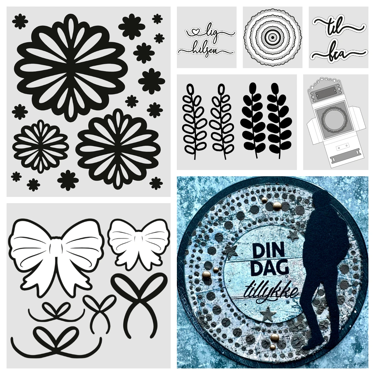 

Round Bubble Frames Chocolate Box Large Hollow Branches New Embossing Cutting Dies Deco Cross Frame Die DIY Scrapbook 2026 New